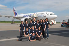 Parabelflug-Crew